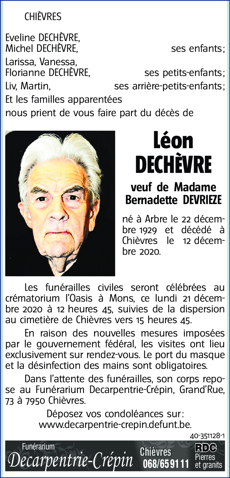 Léon DECHÈVRE