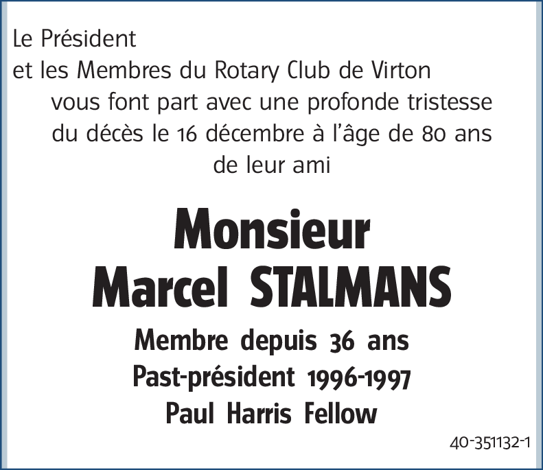 Marcel STALMANS