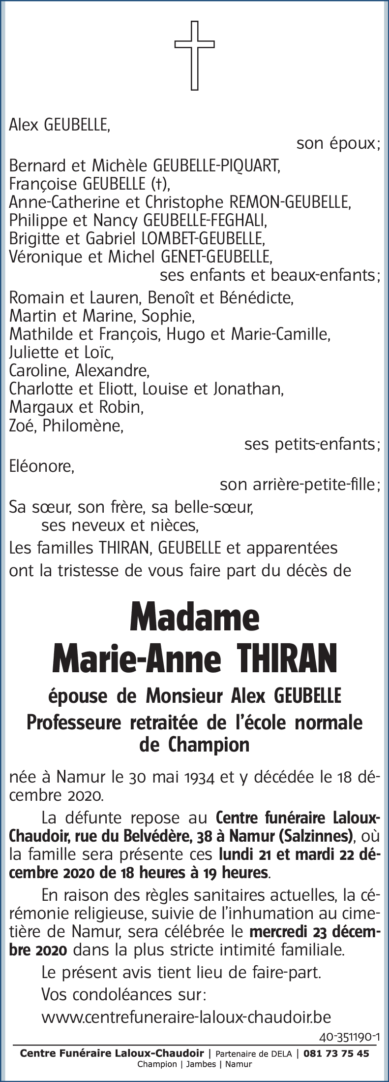 Marie-Anne THIRAN