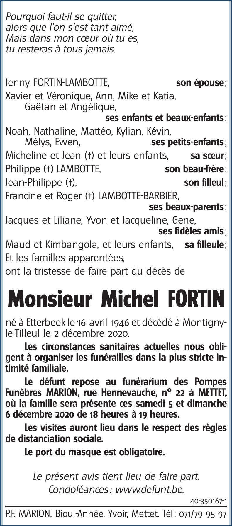 Michel FORTIN