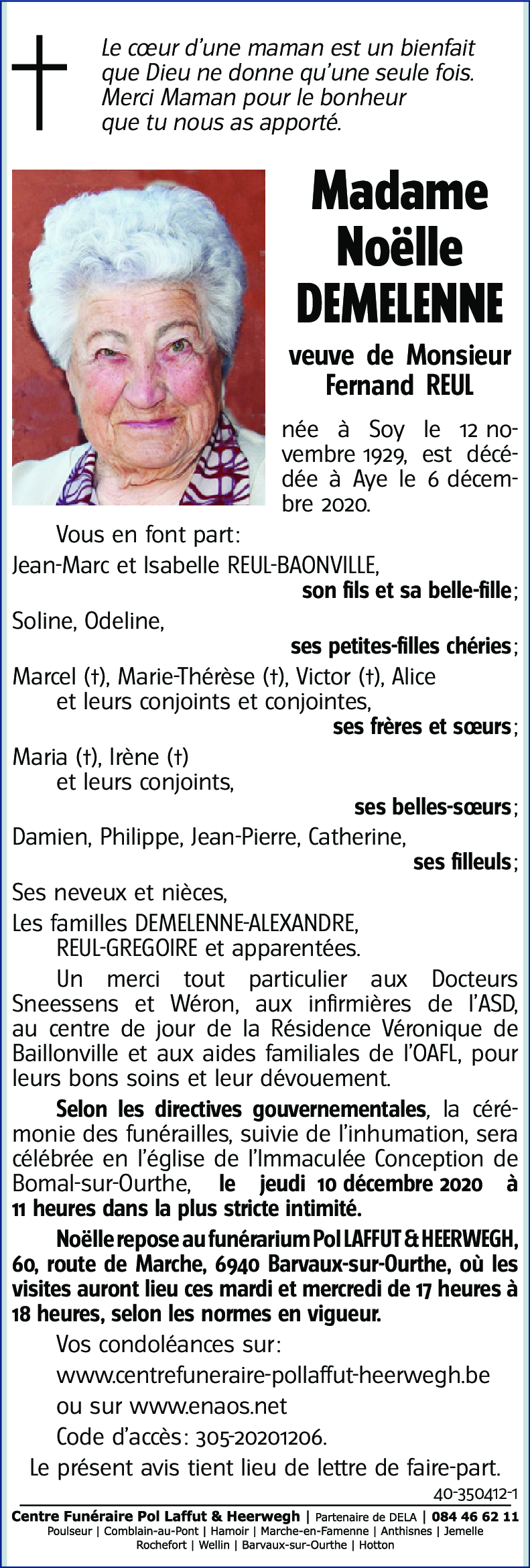 Noëlle DEMELENNE