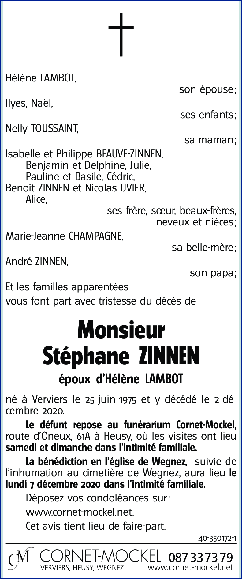 Stéphane ZINNEN