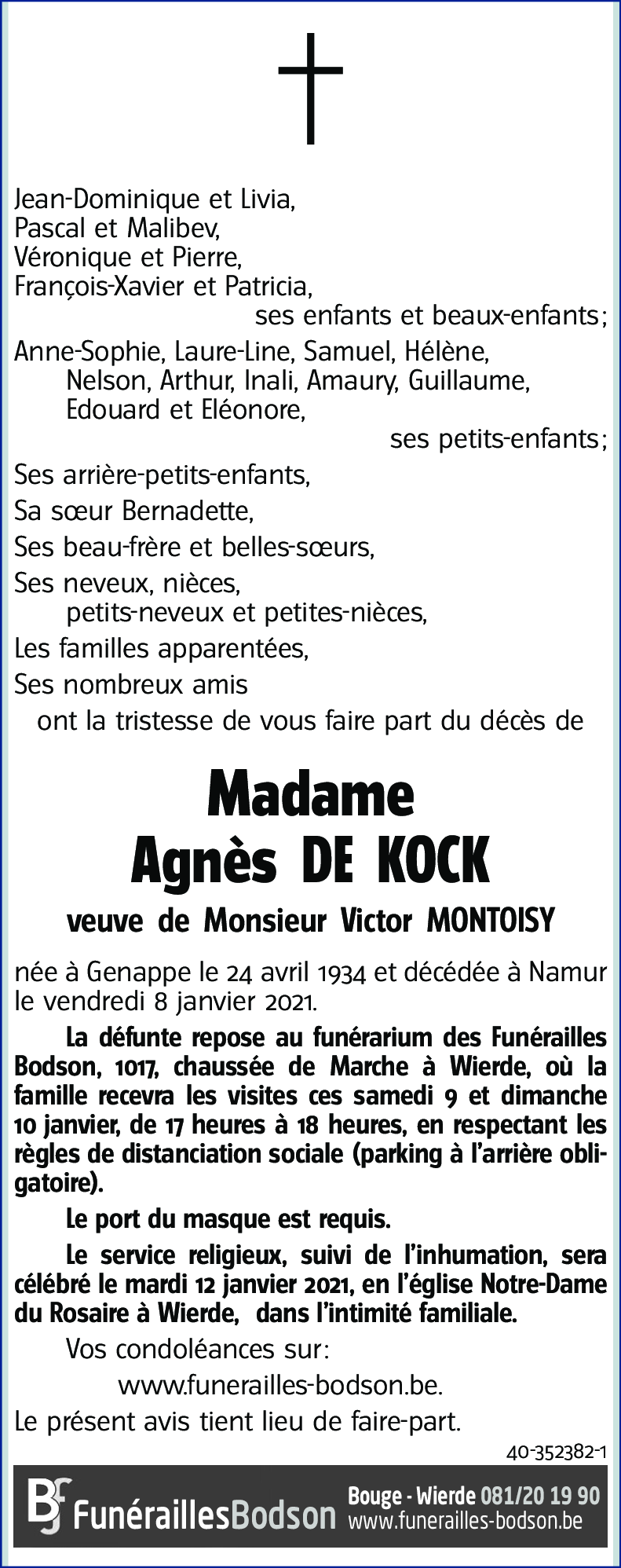 Agnès DE KOCK