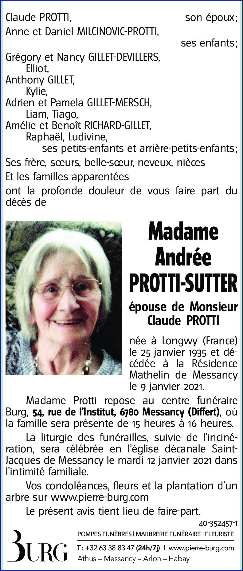 Andrée PROTTI