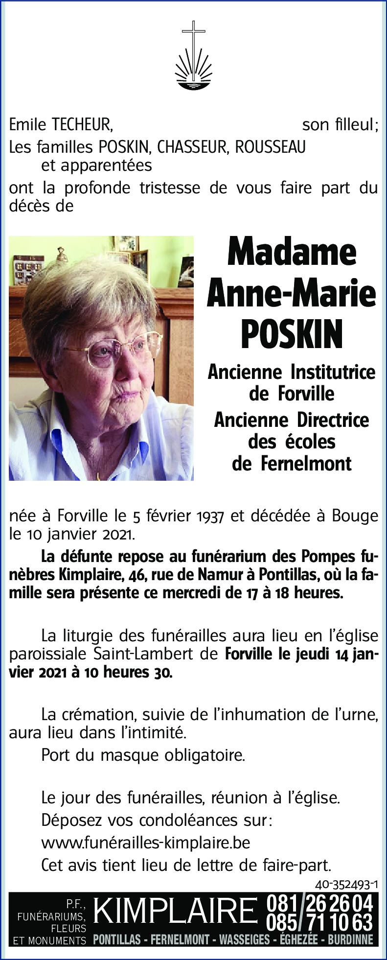 Anne-Marie POSKIN