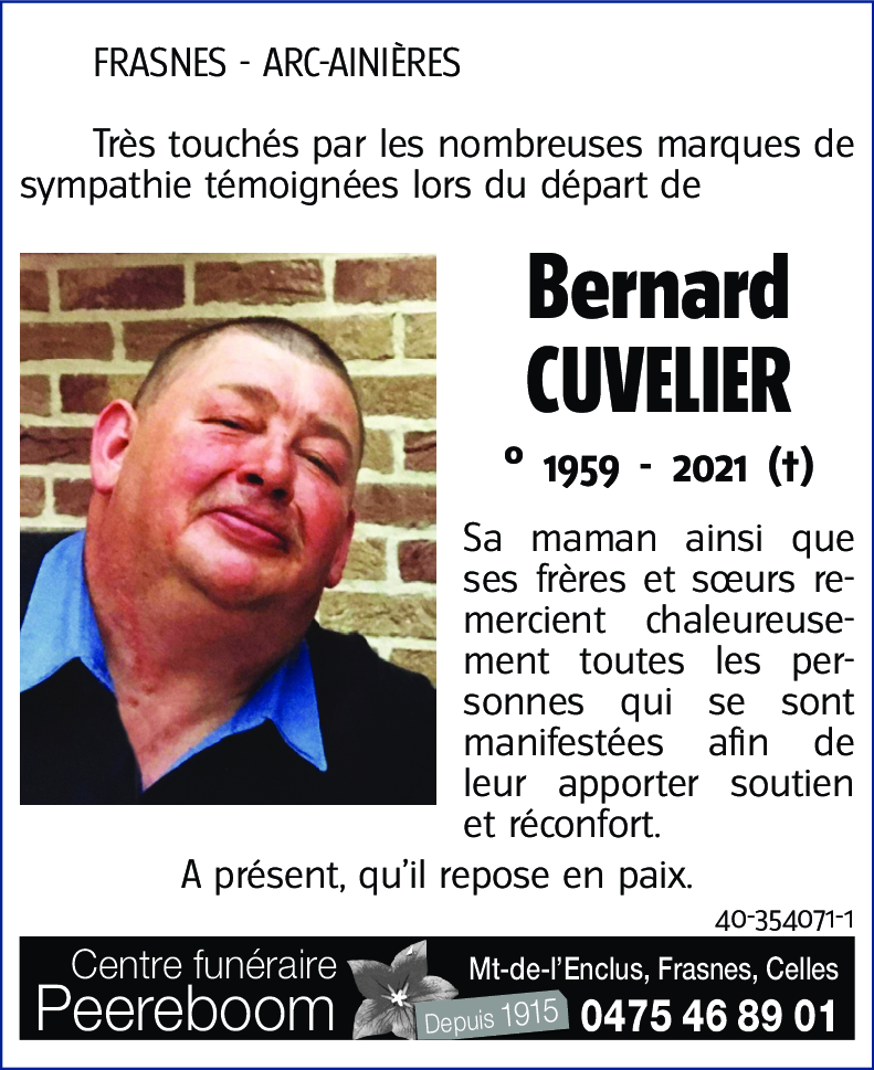 Bernard CUVELIER