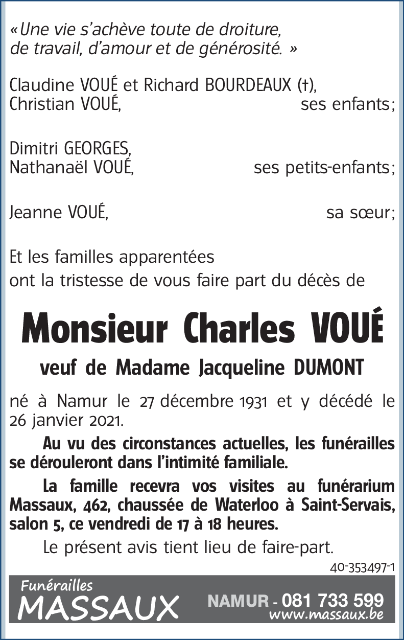 Charles VOUÉ
