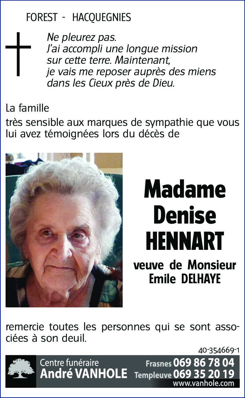 Denise HENNART