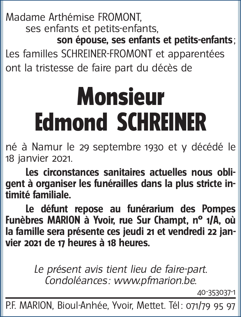 Edmond SCHREINER