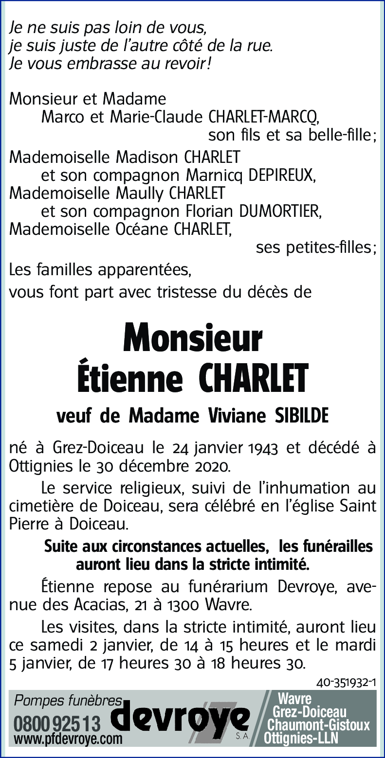 Étienne CHARLET