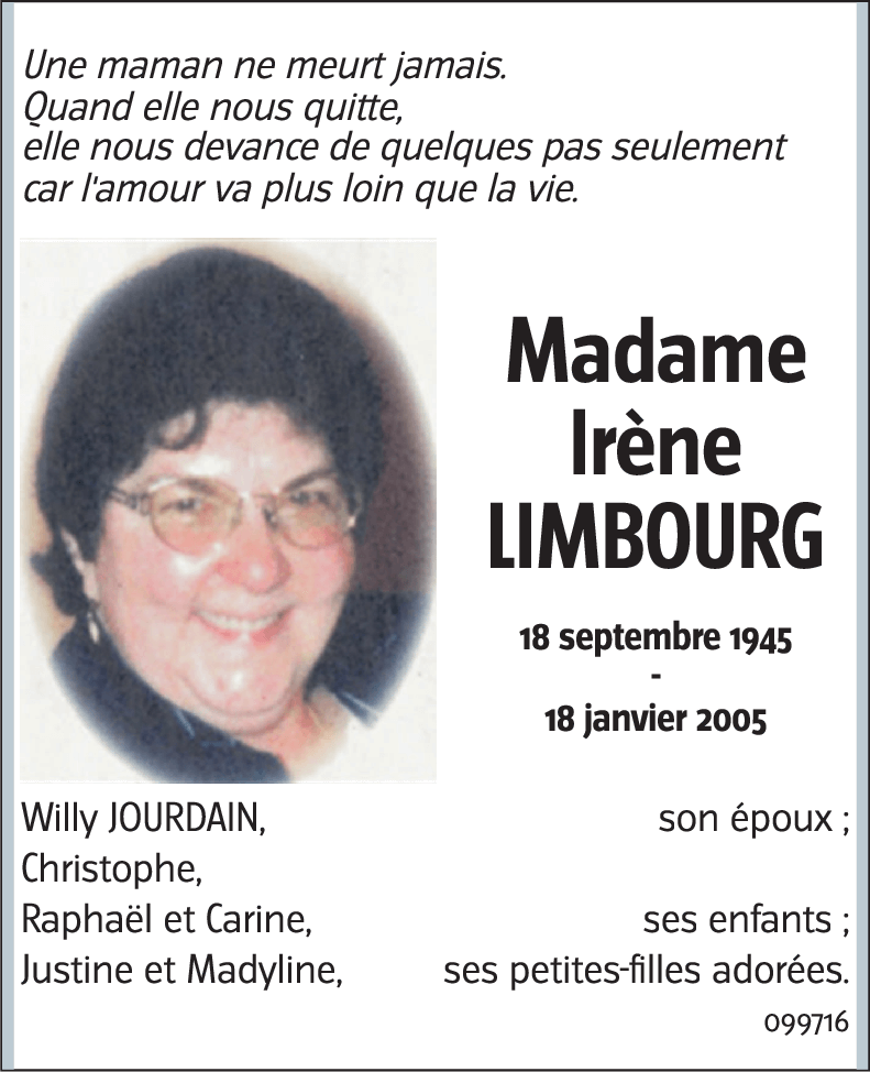 Irène LIMBOURG
