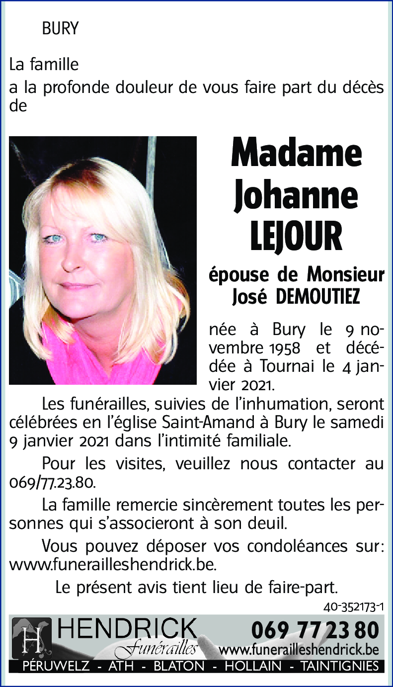 Johanne LEJOUR