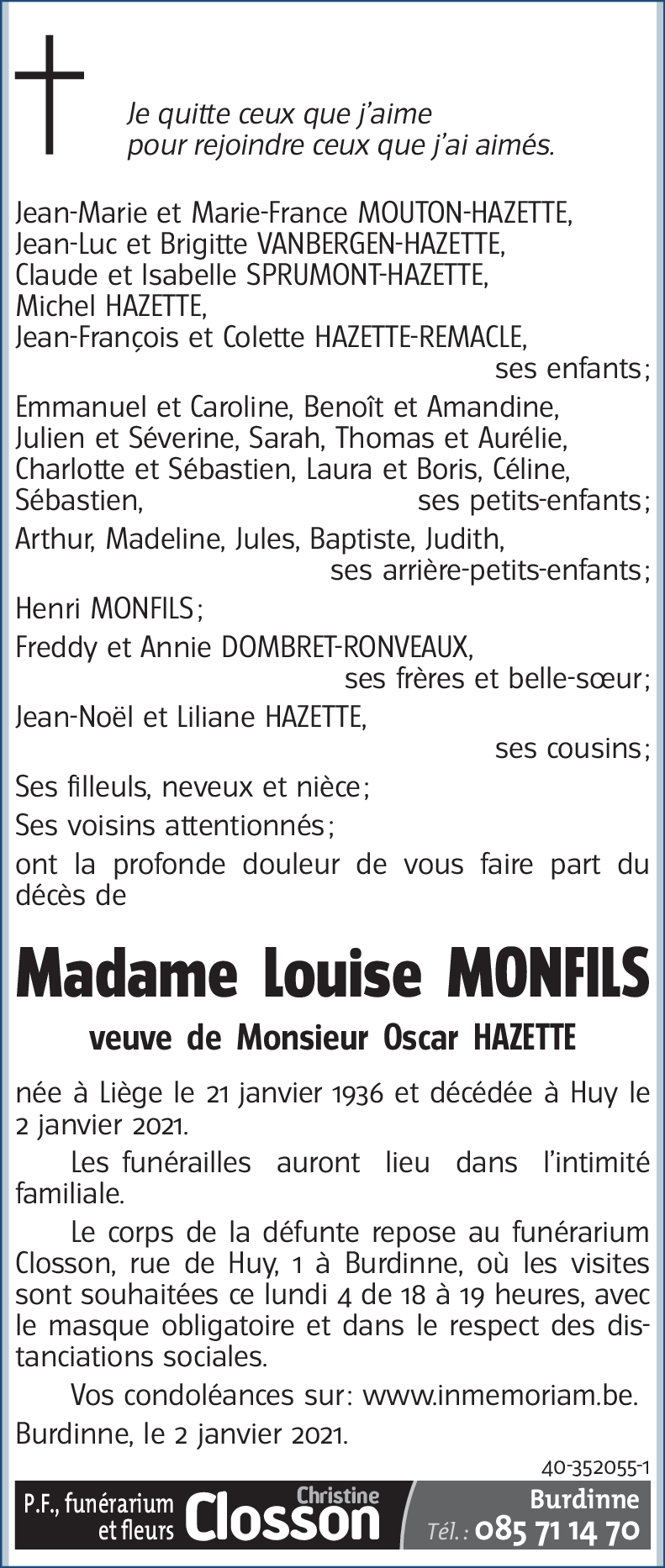 Louise MONFILS