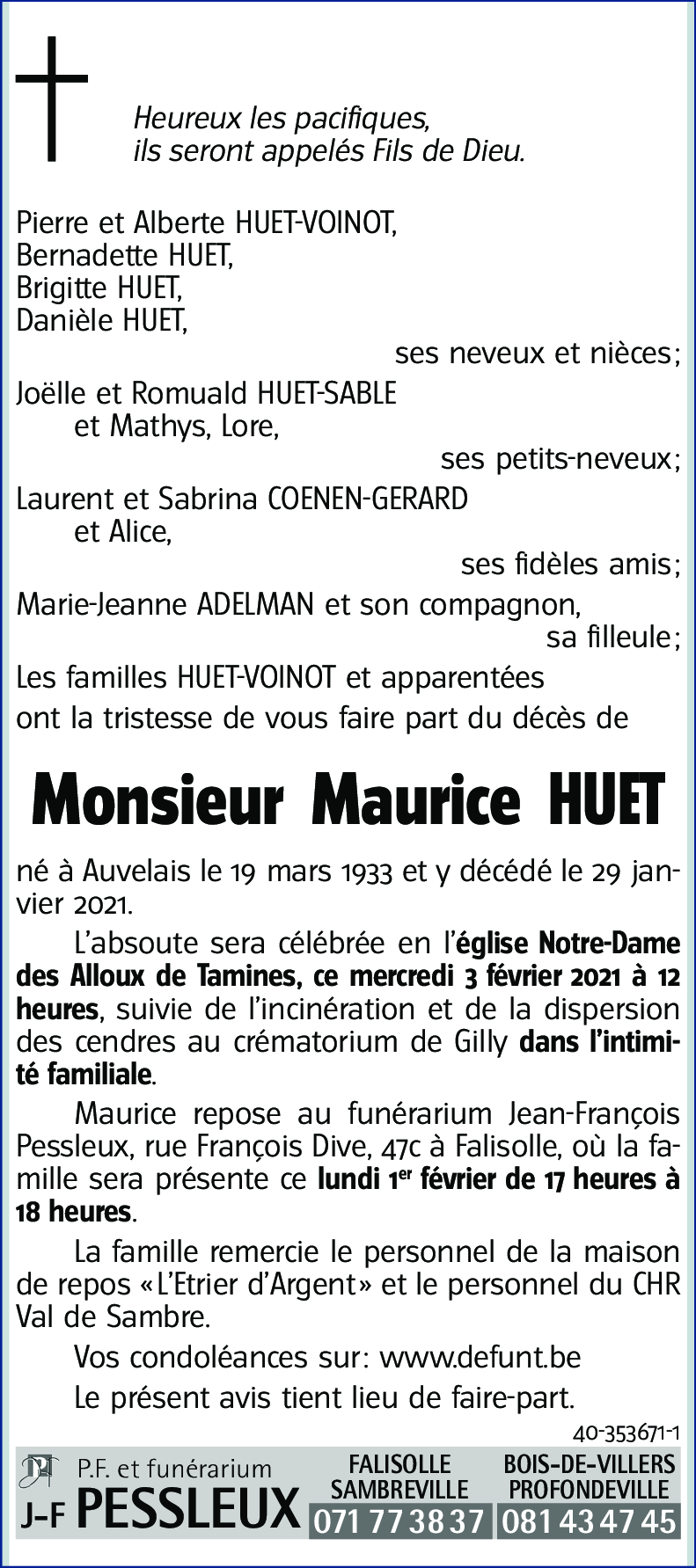 Maurice HUET