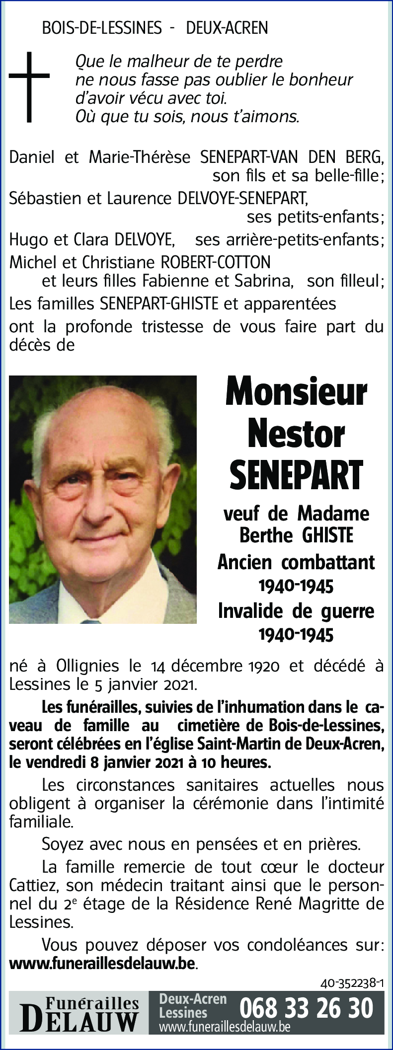 Nestor SENEPART