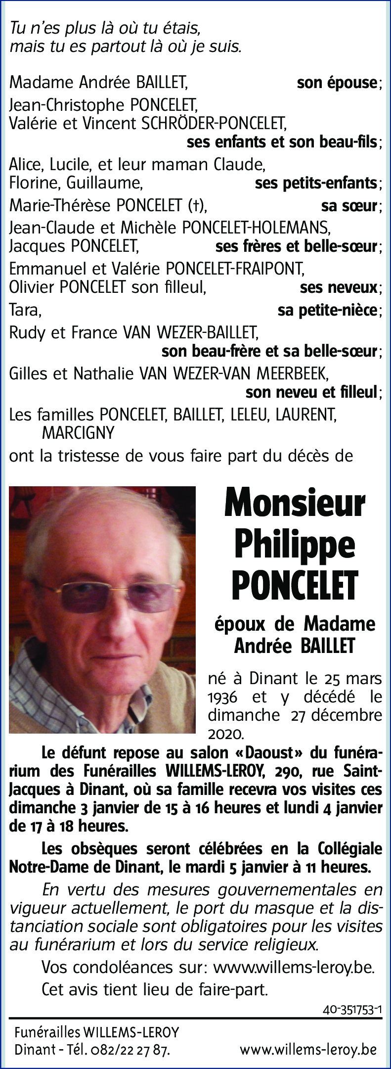 Philippe PONCELET