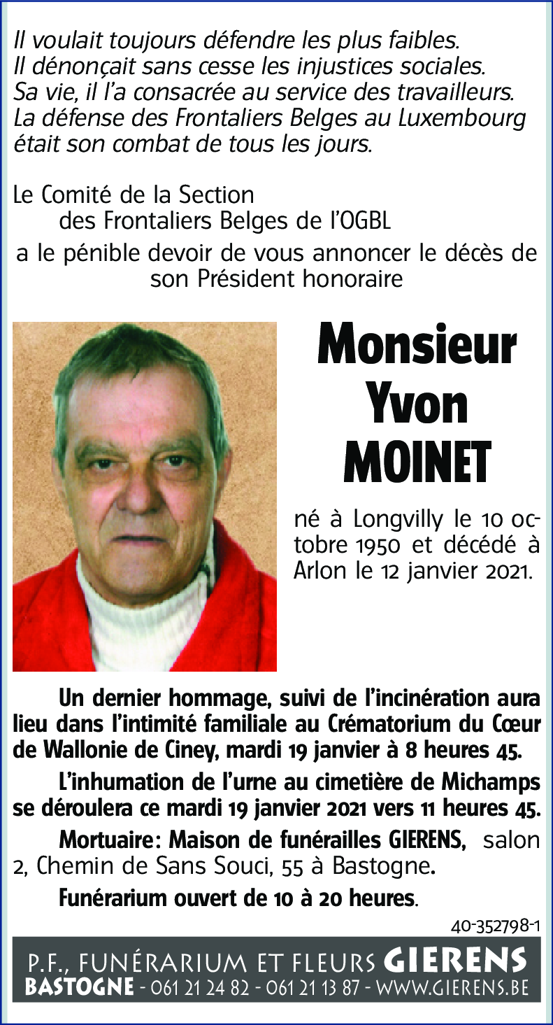 Yvon MOINET