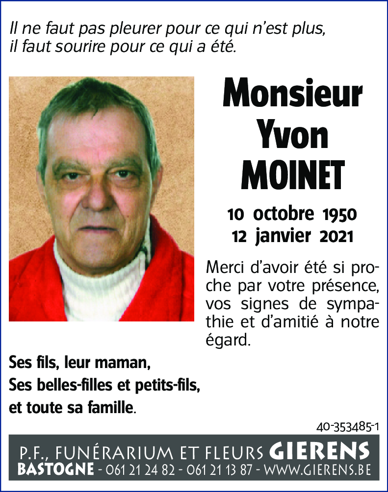 Yvon MOINET