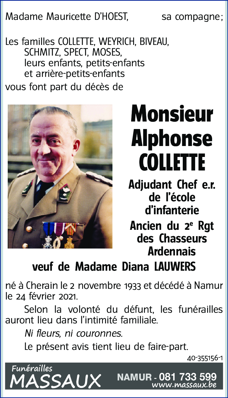 Alphonse COLLETTE