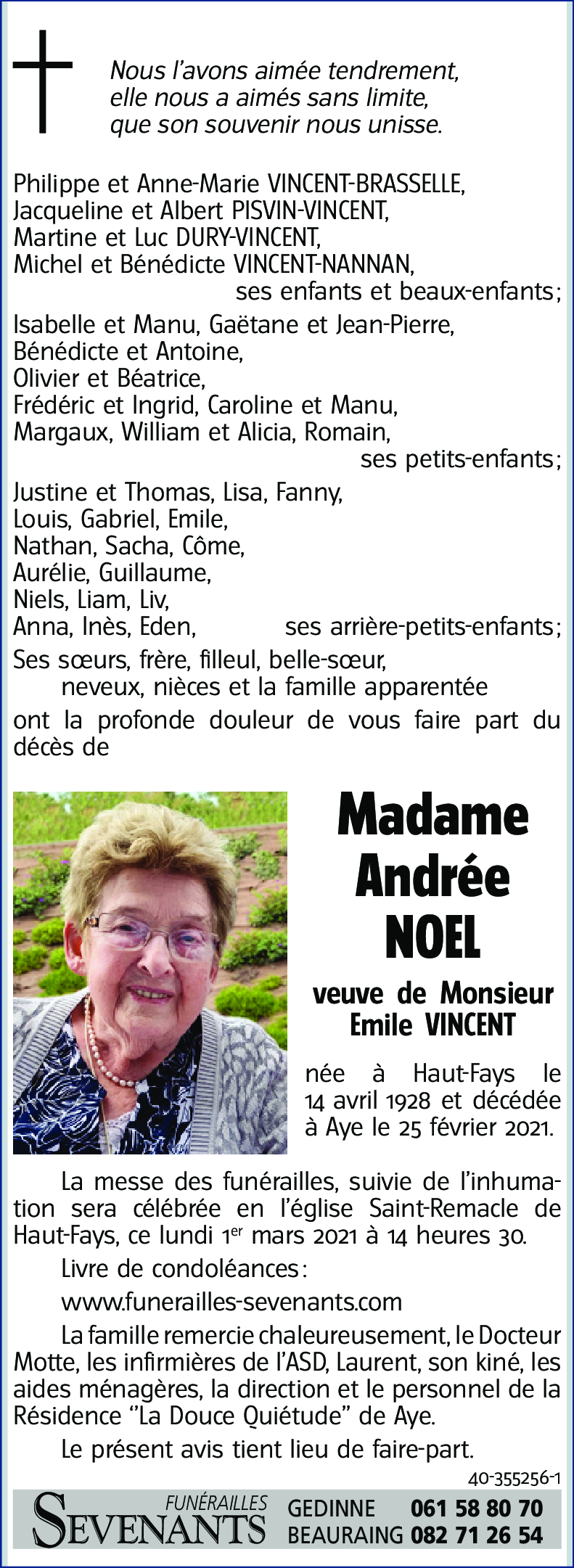 Andrée NOEL