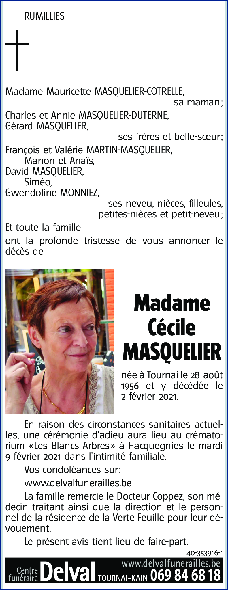Cécile MASQUELIER