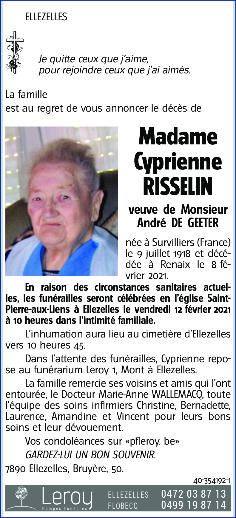 Cyprienne Risselin