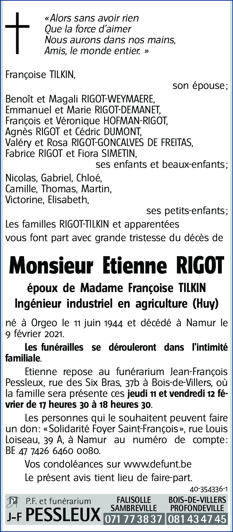 Etienne RIGOT