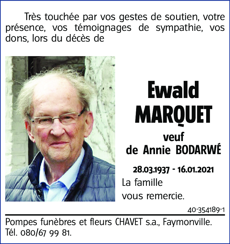 Ewald MARQUET