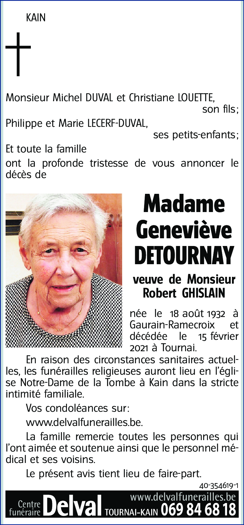 Geneviève DETOURNAY