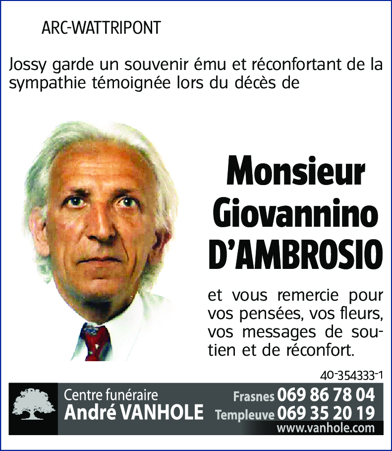 Giovannino D'AMBROSIO