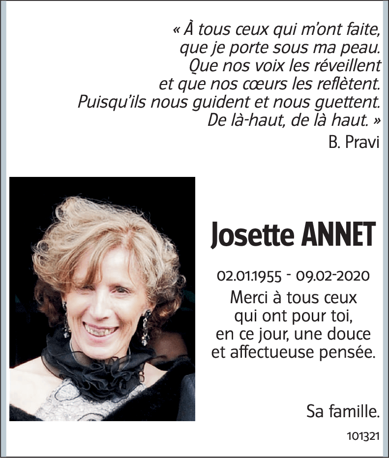 Josette ANNET