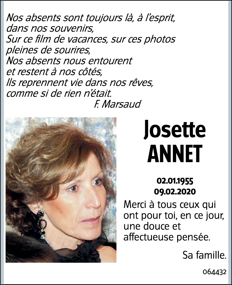 Josette ANNET