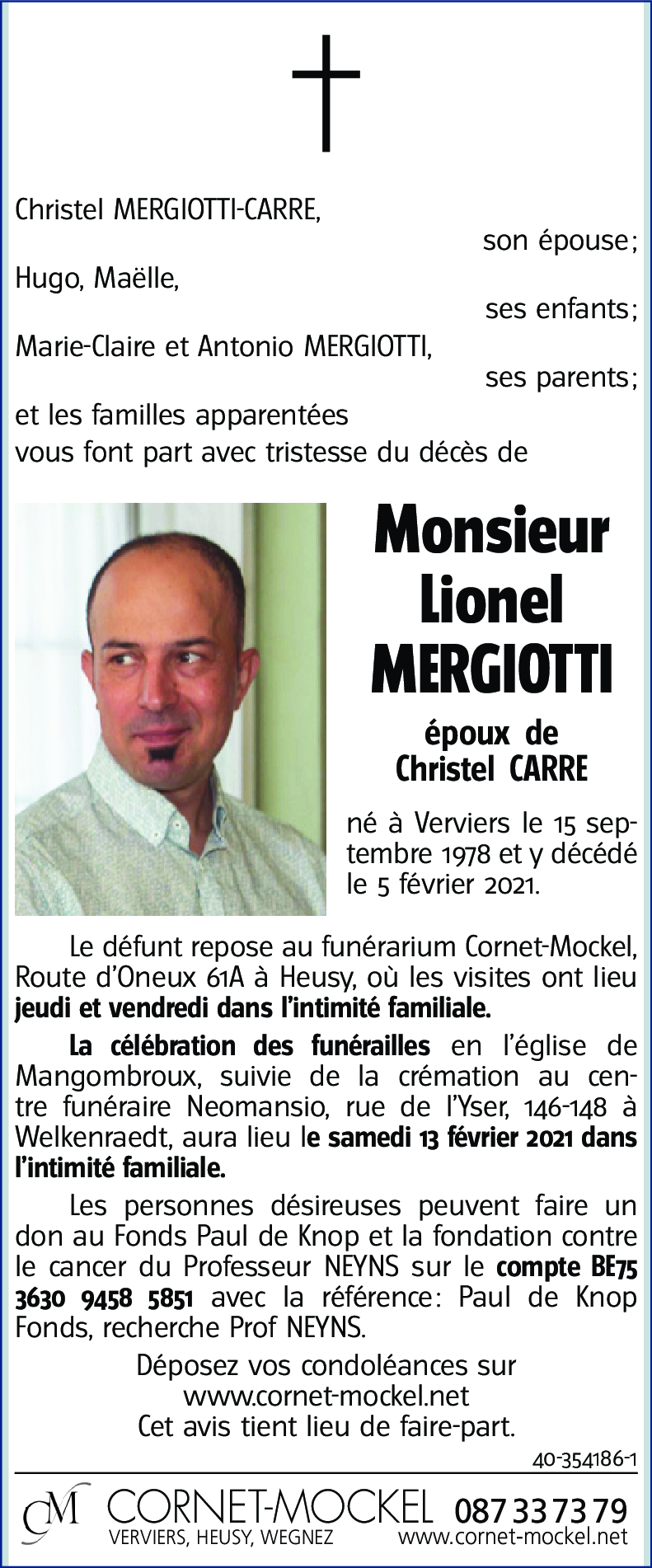 Lionel MERGIOTTI