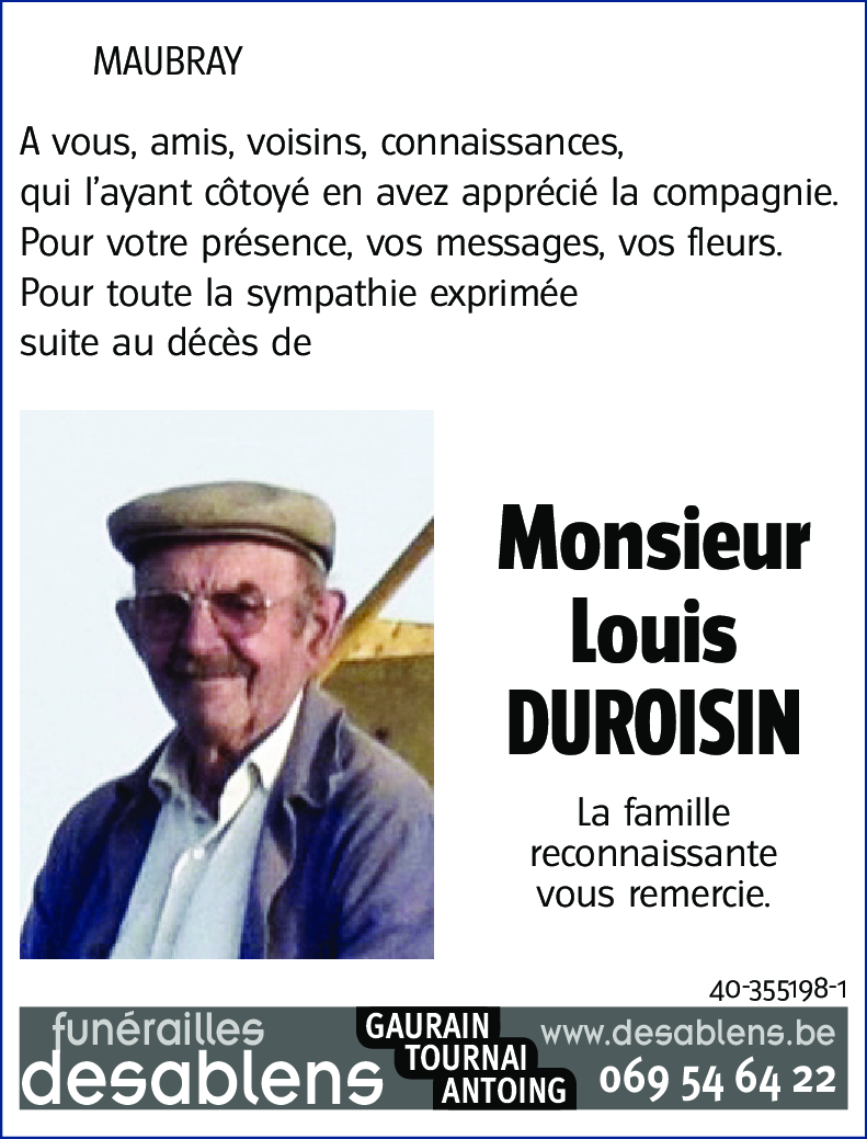 Louis DUROISIN