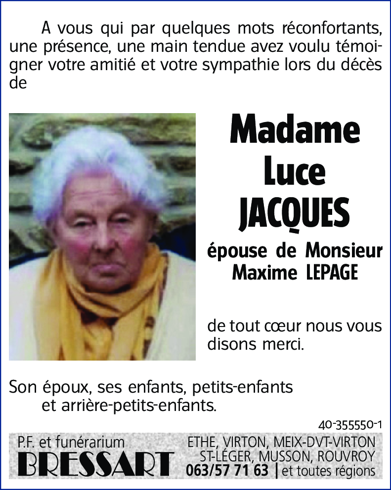 Luce JACQUES