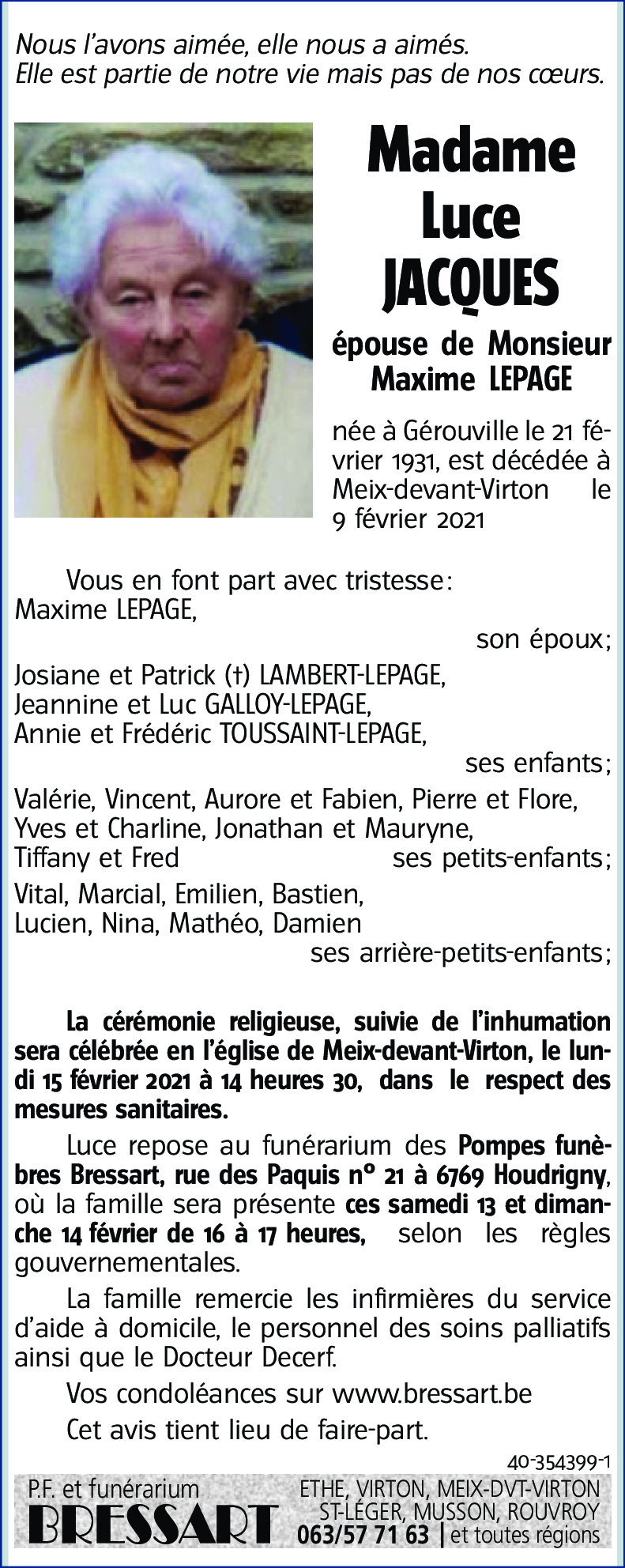 Luce JACQUES