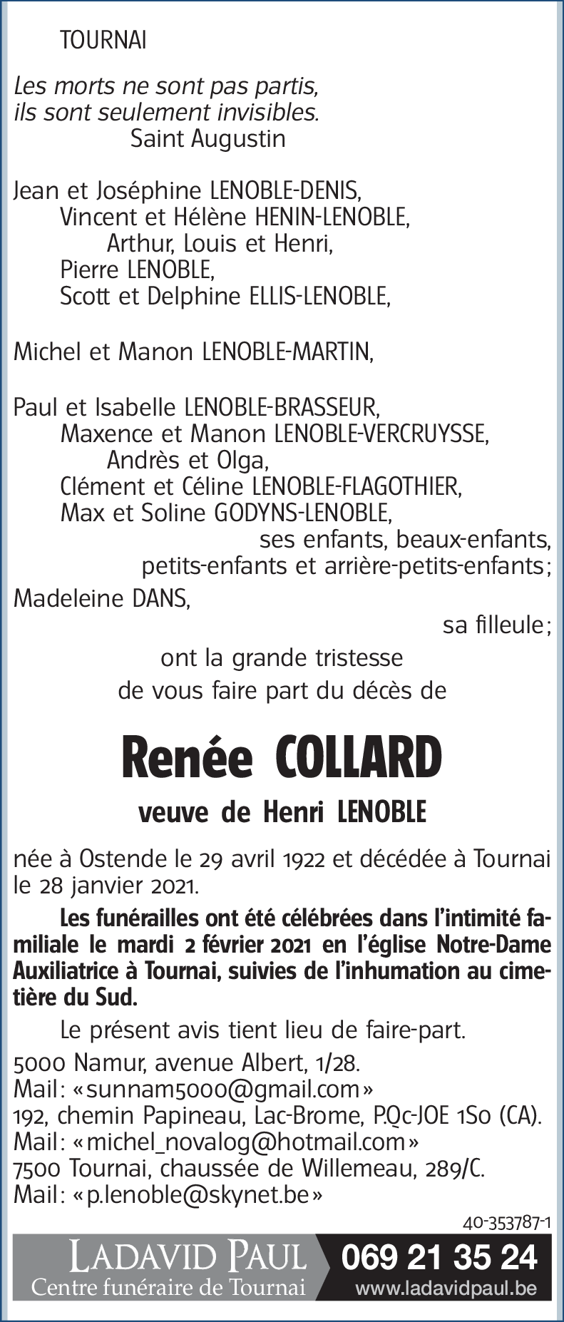 Renée COLLARD