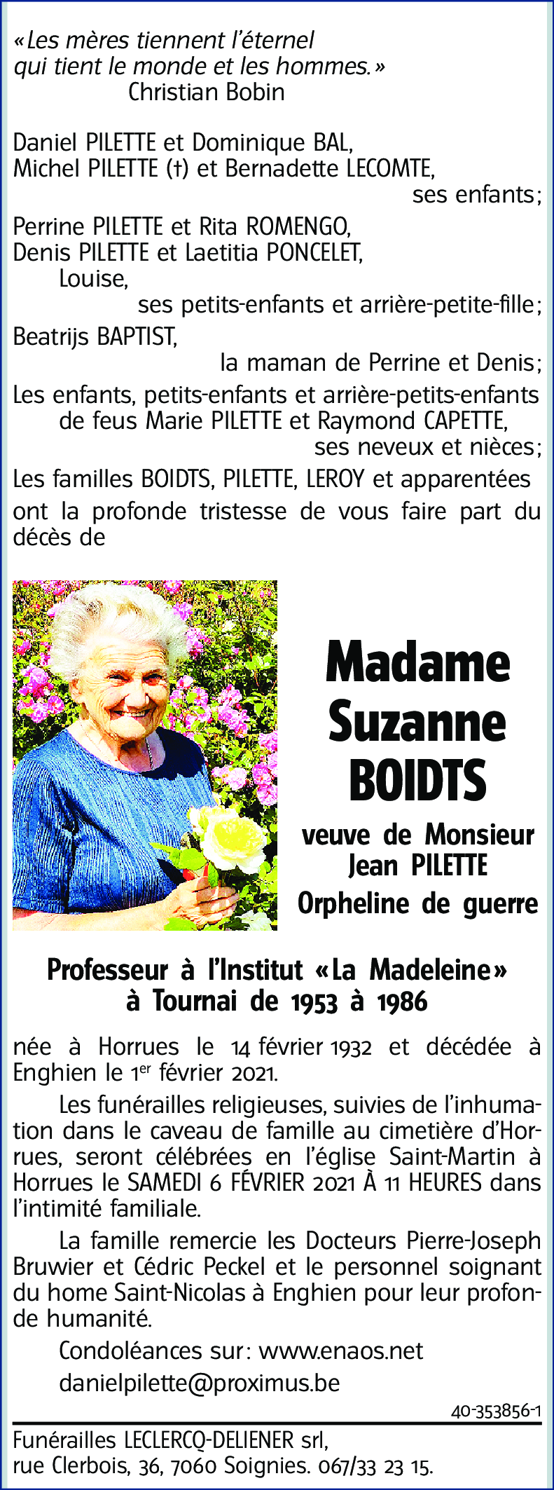 Suzanne BOIDTS