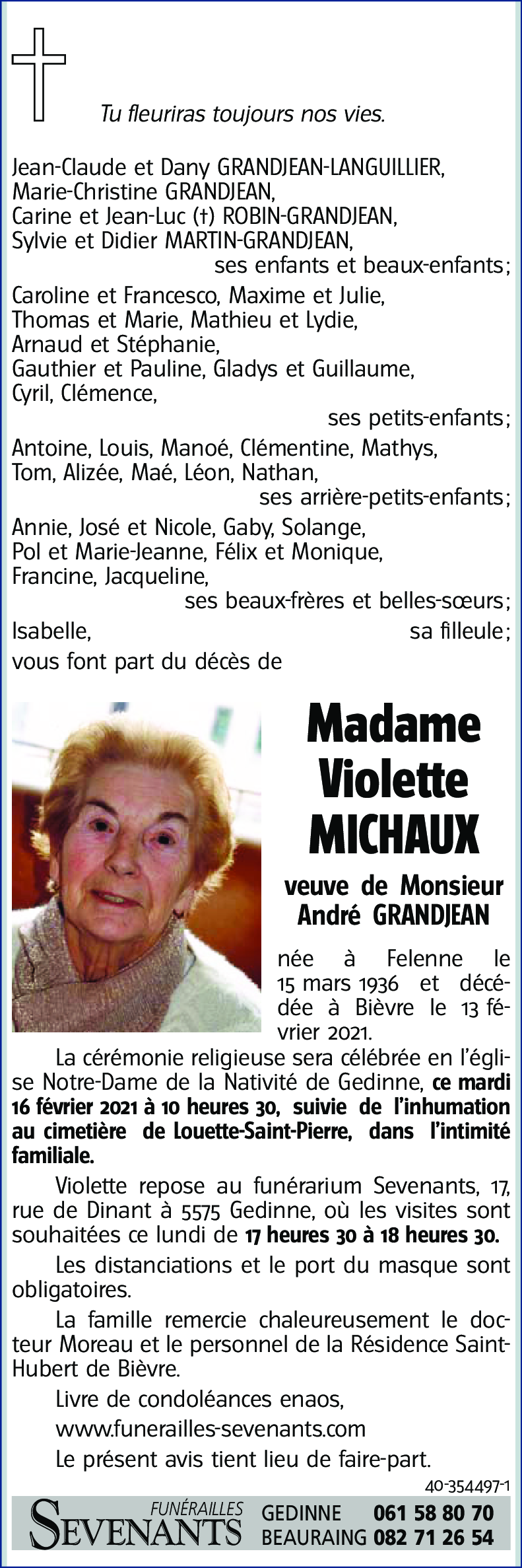 Violette MICHAUX