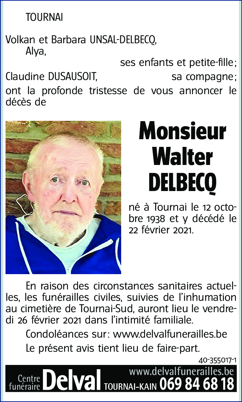 Walter DELBECQ
