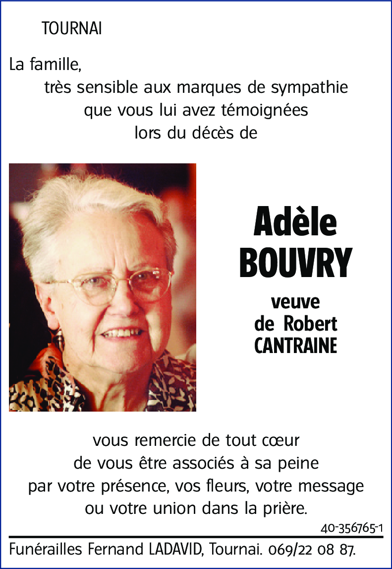 Adèle BOUVRY