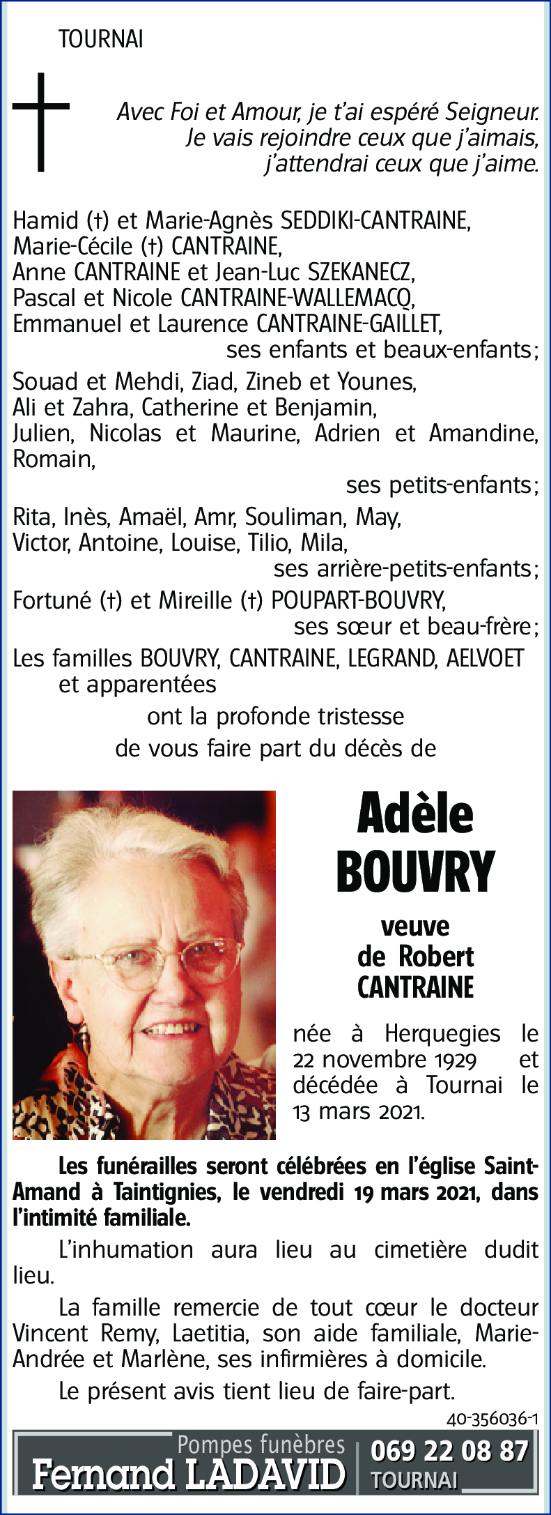 Adèle BOUVRY