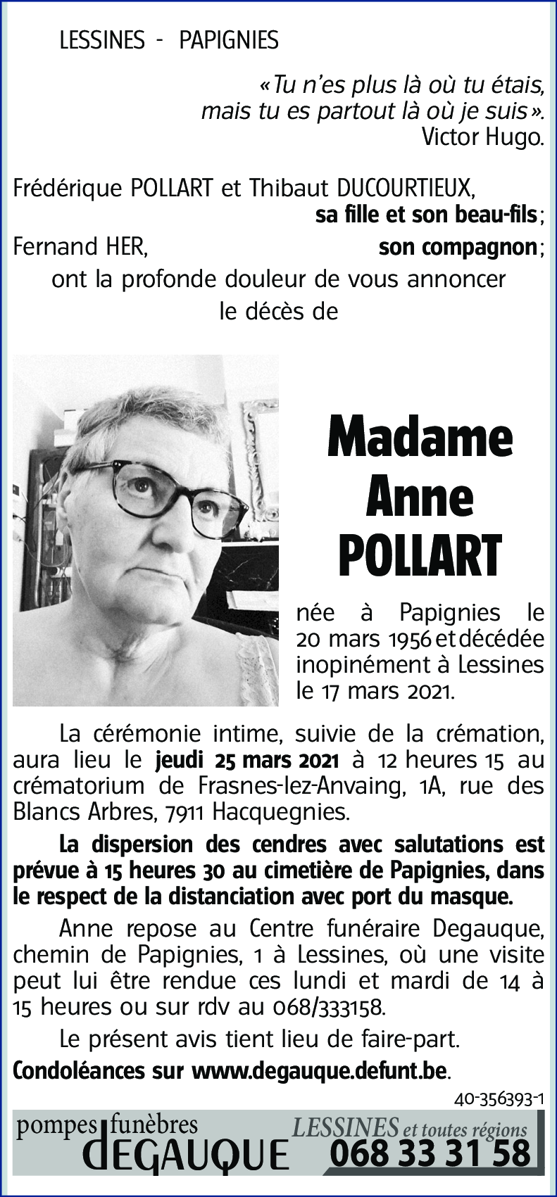 Anne POLLART