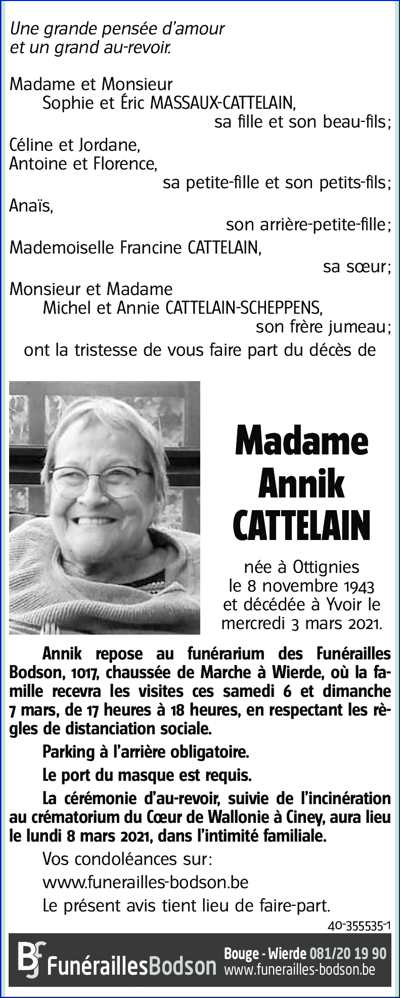 Annik CATTELAIN