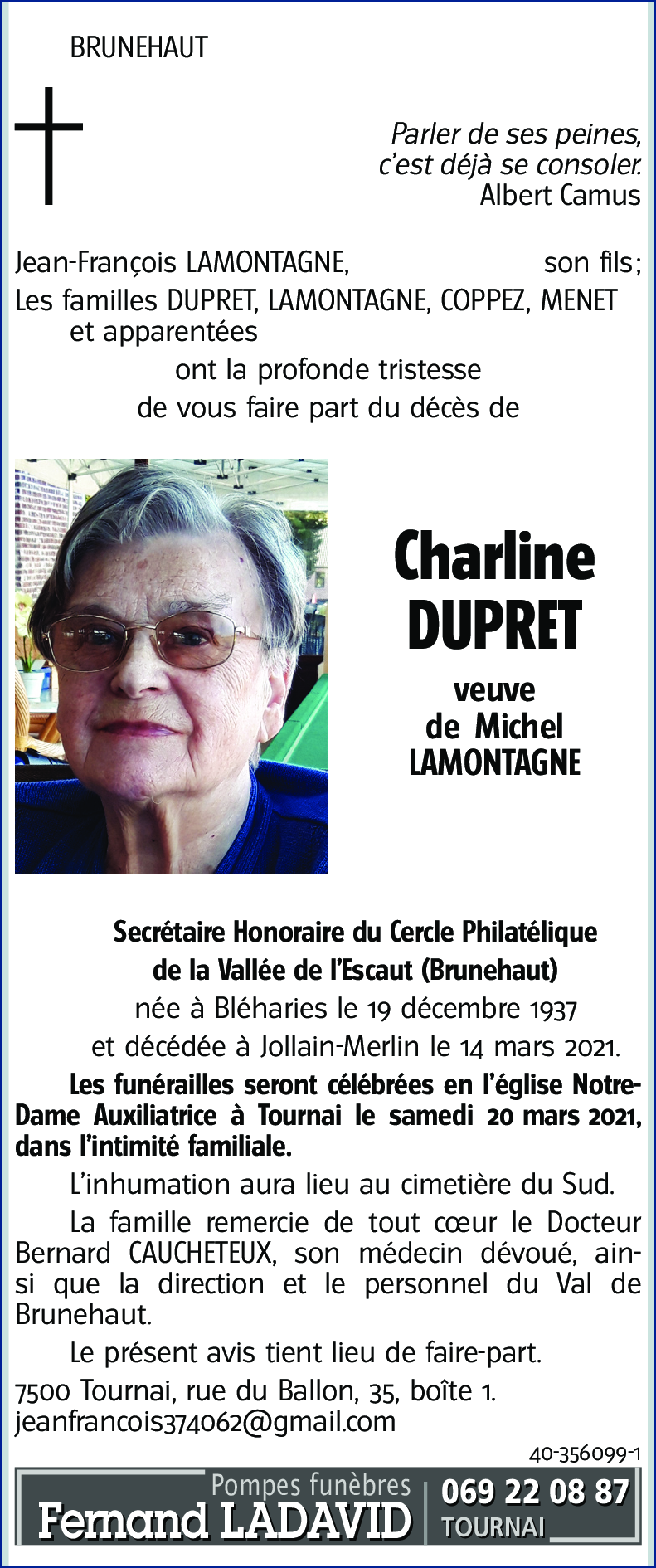 Charline DUPRET