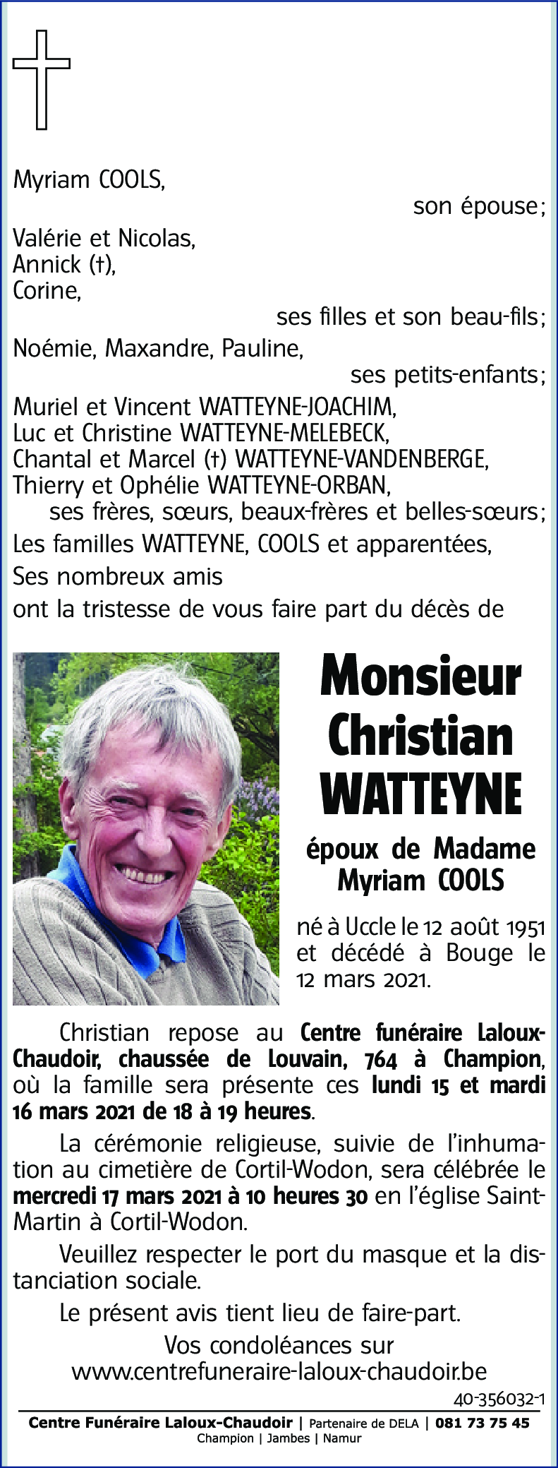 Christian WATTEYNE