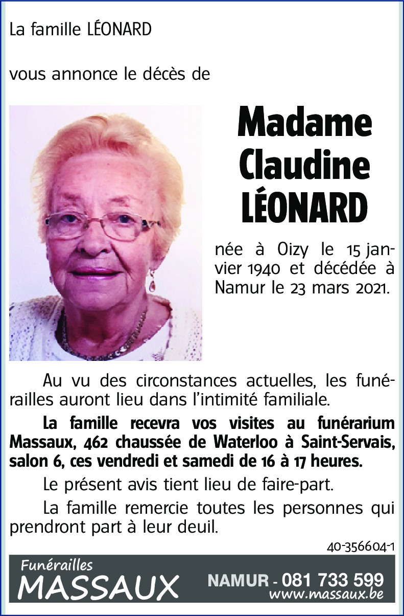 Claudine LÉONARD