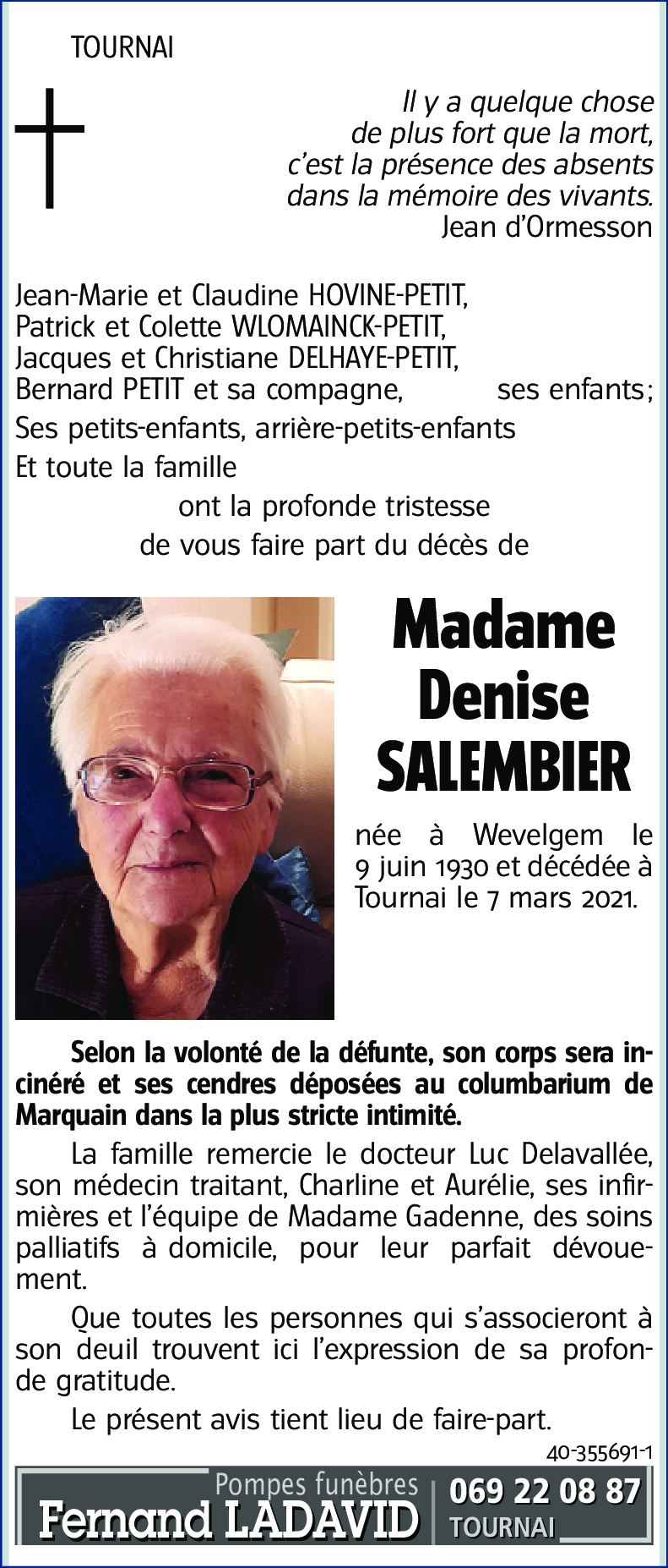 Denise SALEMBIER