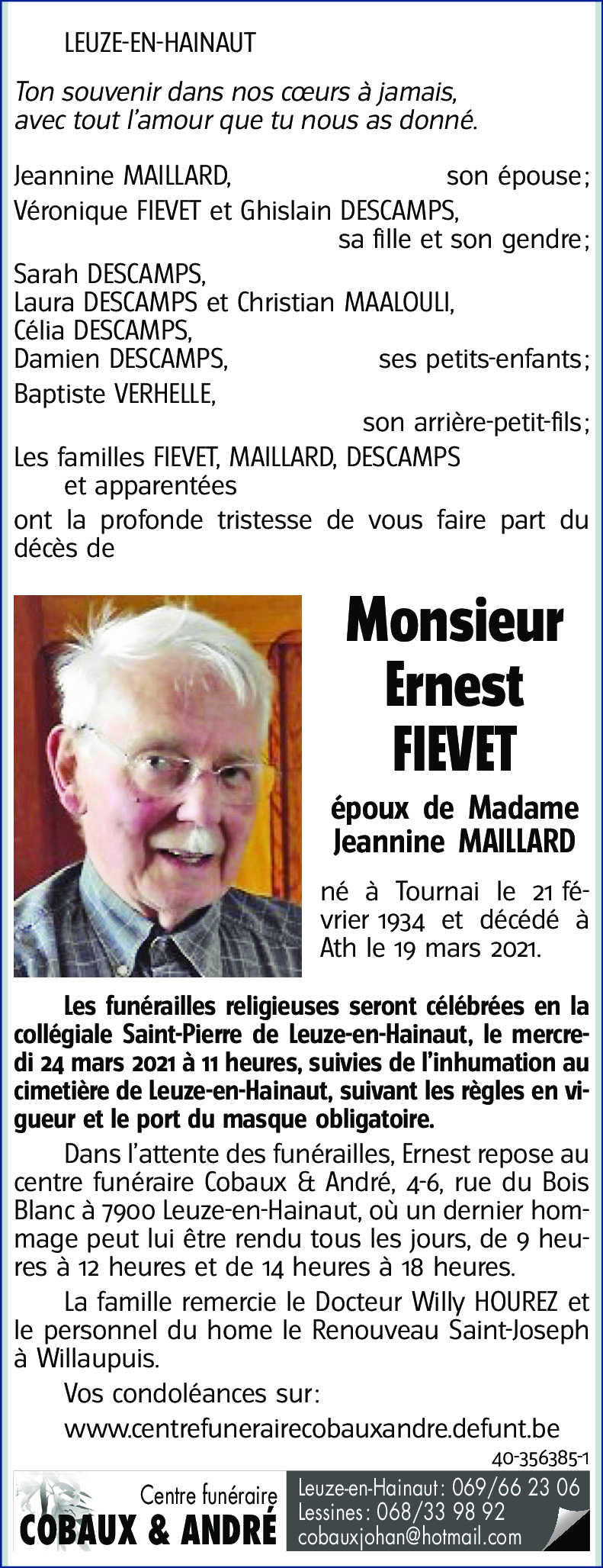 Ernest FIEVET