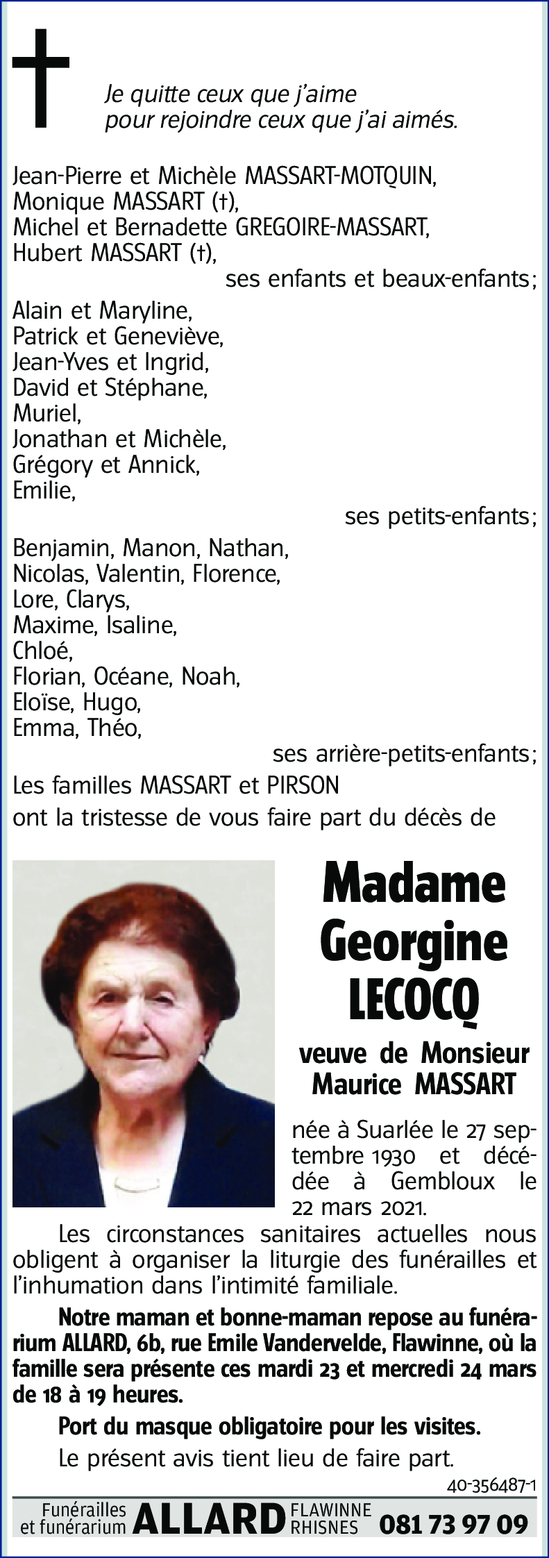 Georgine LECOCQ